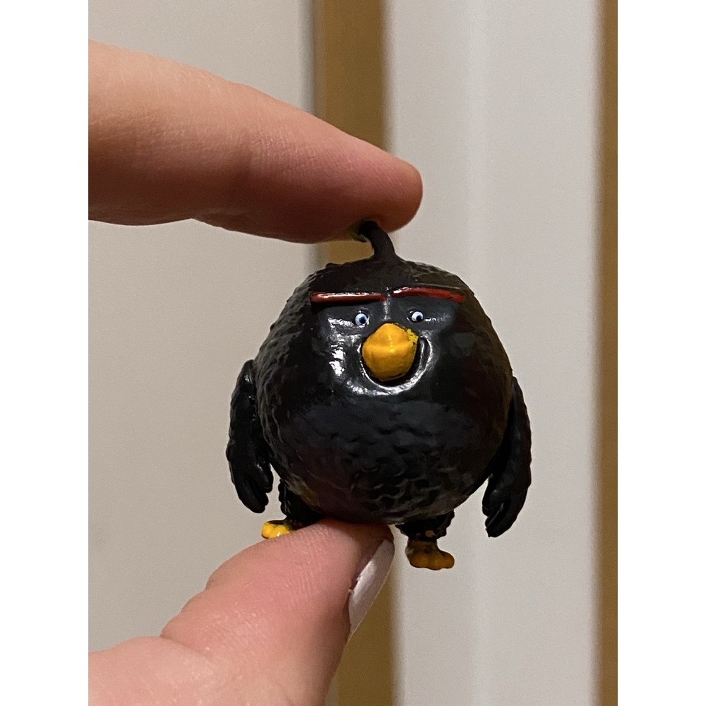 Bomb Black Bird Angry Birds Figure McDonalds Happy Meal Toy #9 2016